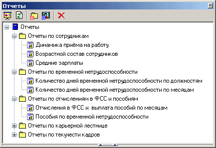 Рисунок 2 — Аналитическая отчетность