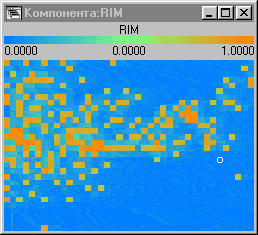 Рис. 2. Расположение на карте больных с РИМ